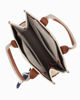 Immagine di BORSA A MANO IN TELA C/CHARM+FOULARD