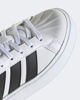 Immagine di ADIDAS -SNEAKERS JUNIOR (DAL 36 AL 40) STREETTALK BOLD GS BIANCHE CON BANDE NERE,  KK2461