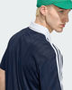 Immagine di ADIDAS -POLO MEZZA MANICA PINSTR JSY BLU CON DETTAGLI BIANCHI DA UOMO,  KS7456