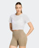 Immagine di ADIDAS - T-SHIRT MEZZA MANICA  A RETE PRIMELIFT ESSENTIALS WORKOUT BOXY  BIANCA DA DONNA, KH1153