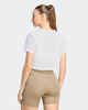 Immagine di ADIDAS - T-SHIRT MEZZA MANICA  A RETE PRIMELIFT ESSENTIALS WORKOUT BOXY  BIANCA DA DONNA, KH1153
