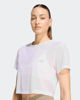 Immagine di ADIDAS - T-SHIRT MEZZA MANICA  A RETE PRIMELIFT ESSENTIALS WORKOUT BOXY  BIANCA DA DONNA, KH1153