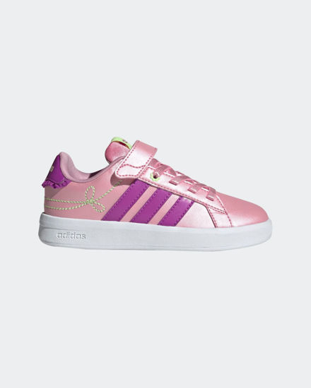 Immagine di ADIDAS - SNEAKERS KIDS GRAND COURT 3.0 EL PS ROSA CON DETTAGLI FUXIA E VERDE FLUO DAL 28 AL 35, KI1755