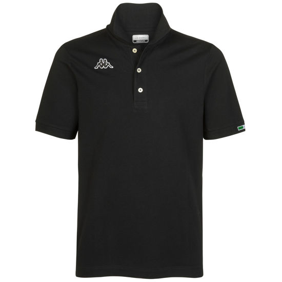 Immagine di KAPPA - POLO MEZZA MANICA LOGO MALTAXITA MSS  NERA DA UOMO, 361533W
