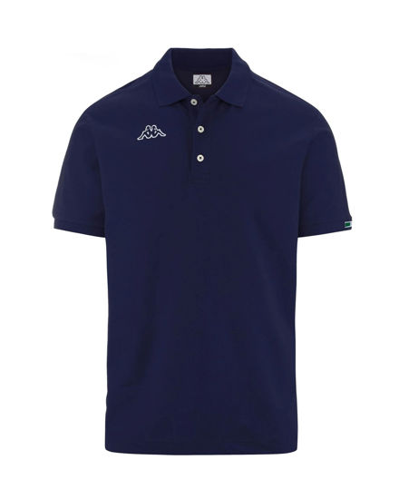 Immagine di KAPPA - POLO MEZZA MANICA LOGO MALTAXITA MSS  BLU  DA UOMO, 361533W