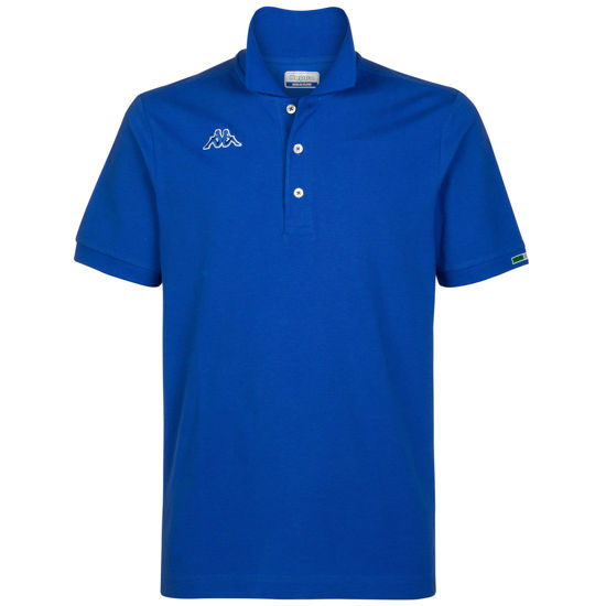 Immagine di KAPPA - POLO MEZZA MANICA LOGO MALTAXITA MSS  BLU ROYAL DA UOMO, 361533W