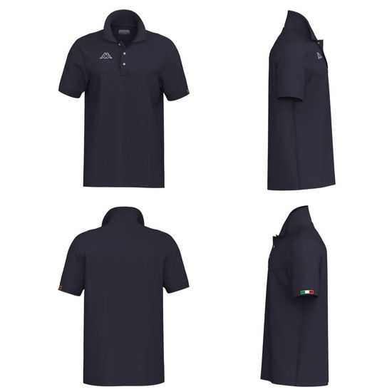 Immagine di KAPPA - POLO MEZZA MANICA LOGO MALTAXITA MSS  BLU NOTTE DA UOMO, 361533W