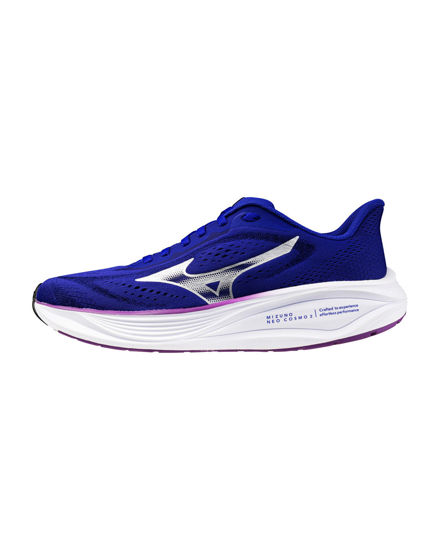 Immagine di MIZUNO - SNEAKERS  MIZUNO NEO COSMO 2 BLU ROYAL  CON DETTAGLI SILVER E VIOLA DA DONNA, J1GW2612-72