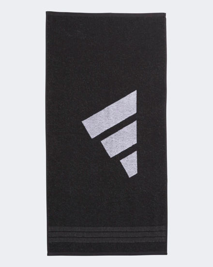 Immagine di ADIDAS - TELO PALESTRA SMALL NERO CON DETTAGLI BIANCHI E GRIGI, KE7411