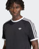Immagine di ADIDAS - T-SHIRT MEZZA MANICA 3S TEE  NERA CON DETTAGLI BIANCHI DA UOMO, KE3538