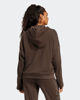 Immagine di ADIDAS - FELPA CON CAPPUCCIO SEASONAL ESSENTIALS  MARRONE CON DETTAGLI LEOPARDATI DA DONNA, KA4683
