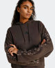 Immagine di ADIDAS - FELPA CON CAPPUCCIO SEASONAL ESSENTIALS  MARRONE CON DETTAGLI LEOPARDATI DA DONNA, KA4683