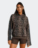 Immagine di ADIDAS - FELPA CON CAPPUCCIO LEOPARDATA MARRONE E NERA DA DONNA,  KH0293