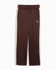 Immagine di PUMA - PANTALONE DA ALLENAMENTO T7 ALWAYS ON RELAXED MARRONE CON DETTAGLI BIANCHI, 629589-31