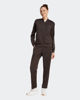 Immagine di ADIDAS -  TUTA COMPLETA FULL ZIP MARRONE CON DETTAGLI ANIMALIER  DA DONNA, KB8933