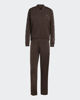 Immagine di ADIDAS -  TUTA COMPLETA FULL ZIP MARRONE CON DETTAGLI ANIMALIER  DA DONNA, KB8933