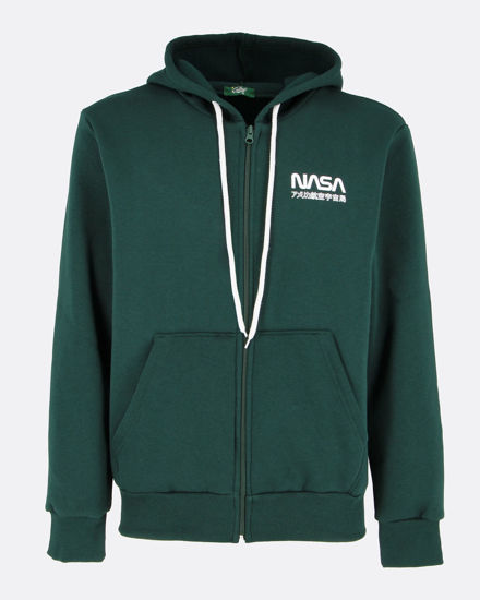 Immagine di UOMO FELPA CON ZIP E CAPPUCCIO