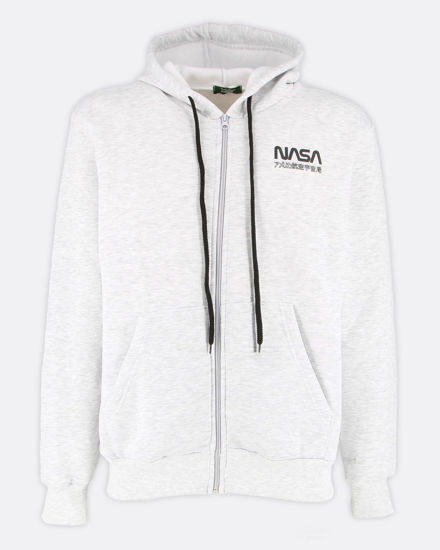 Immagine di UOMO FELPA CON ZIP E CAPPUCCIO
