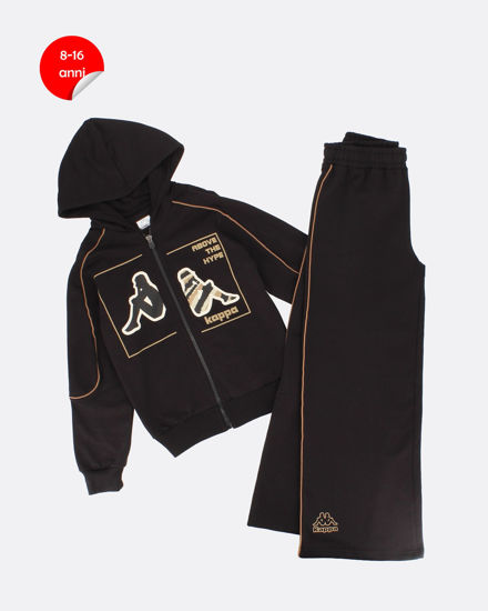 Immagine di GIRL TUTA FULL ZIP CON CAPPUCCIO
