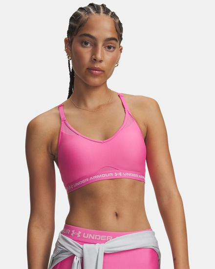 Immagine di UNDER ARMOUR  - REGGISENO SPORTIVO CROSSBACK LOW BRA ROSA DA DONNA,  1386424_0637