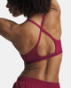 Immagine di UNDER ARMOUR  - REGGISENO SPORTIVO CROSSBACK LOW BRA ROSSO BORDEAUX DA DONNA,  1386424_0622