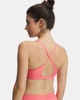 Immagine di UNDER ARMOUR  - REGGISENO SPORTIVO CROSSBACK LOW BRA ROSA  SALMONE DA DONNA,  1386424_0600