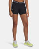 Immagine di UNDER ARMOUR  - SHORT TECH PLAY UP 2IN1 NERI CON DETTAGLI BIANCHI DA DONNA,  1389895_0001