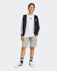 Immagine di ADIDAS - FELPA JUNIOR ( 7-16 ANNI) CON CAPPUCCIO FULL ZIP NERA CON DETTAGLI BIANCHI, JD6494