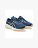 Immagine di ASICS - SCARPA DA RUNNING JUNIOR GEL-CUMULUS 28 GS BLU CPMN DETTAGLI VERDI E ARANCIONI DAL 35.5 AL 40, 1014A397_401