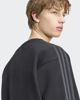 Immagine di ADIDAS -FELPA GIROCOLLO ESSENTIALS 3 STRISCE NERA DA UOMO, KY4157