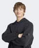 Immagine di ADIDAS -FELPA CON CAPPUCCIO FULL ZIP  SOFT LUX NERA DA UOMO, KU8006