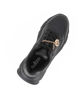 Immagine di MISS GLOBO - Scarpa sneakers nera da donna con lacci e cuore in strass