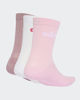 Immagine di CALZE LIN CREW BASIC 3PP MAUVE-WHITE-PIK