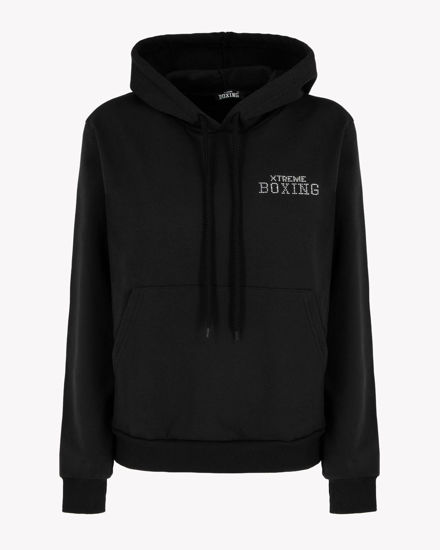 Immagine di DONNA FELPA CON ZIP E CAPPUCCIO
