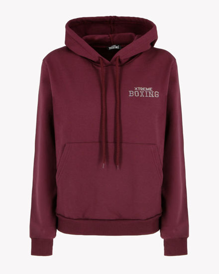 Immagine di DONNA FELPA CON ZIP E CAPPUCCIO