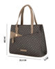 Immagine di BORSA A MANO C/ZIP FRONT.DIAG+STAMPA CPS