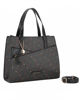 Immagine di BORSA A MANO C/ZIP FRONT.DIAG+STAMPA CPS