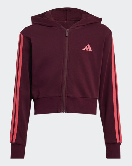 Immagine di JACKET C/CAPP.3S FT FZ CROP BURGUNDY