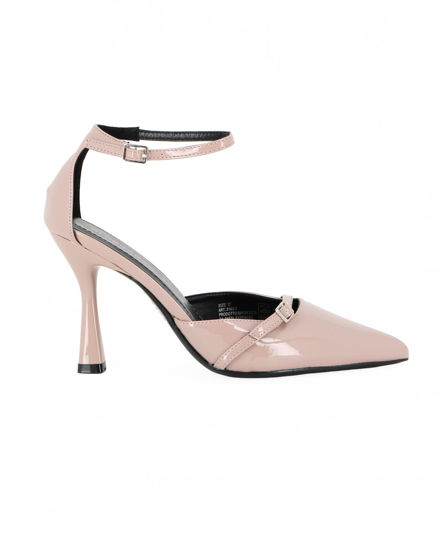 Immagine di GLOBO ROSA - Décolleté nude in vernice con sottopiede in memory foam, tacco 9,5CM