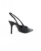 Immagine di MISS GLOBO - Décolleté slingback nera in vernice con sottopiede in memory foam, tacco 8,5CM