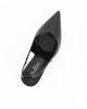 Immagine di MISS GLOBO - Décolleté slingback nera in vernice con sottopiede in memory foam, tacco 8,5CM