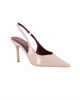 Immagine di MISS GLOBO - Décolleté slingback nude in vernice con sottopiede in memory foam, tacco 8,5CM