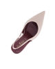 Immagine di MISS GLOBO - Décolleté slingback nude in vernice con sottopiede in memory foam, tacco 8,5CM