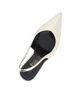 Immagine di MISS GLOBO - Décolleté slingback oro con sottopiede in memory foam, tacco 8,5CM