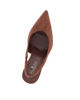 Immagine di MISS GLOBO - Décolleté slingback marrone scamosciata con sottopiede in memory foam, tacco 8,5CM