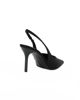 Immagine di MISS GLOBO - Décolleté slingback nera in lycra con sottopiede in memory foam, tacco 8,5CM