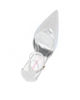 Immagine di GLOBO ROSA - Décolleté argento in strass con cinturino alla caviglia e sottopiede in memory foam, tacco 9,5CM