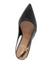 Immagine di MISS GLOBO - Décolleté slingback nera in vernice con sottopiede in VERA PELLE, tacco 9,5CM