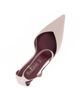 Immagine di MISS GLOBO - Décolleté nude in vernice con cinturino alla caviglia e sottopiede in memory foam, tacco 7,5CM