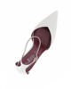 Immagine di MISS GLOBO - Décolleté avorio in vernice con cinturino alla caviglia e sottopiede in memory foam, tacco 7,5CM